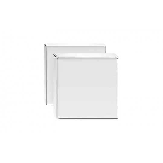 Gałka Aegis z kwadratowym szyldem chrom