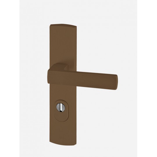 Klamka AXA Apollo FLEX z zabezpieczeniem do drzwi zewnętrznych F4