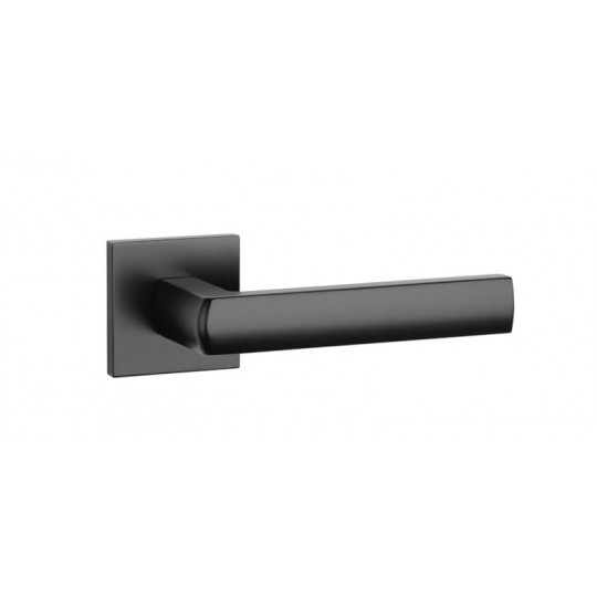 Klamka Aprile Hosta Q slim szyld kwadratowy 7mm BLACK czarny