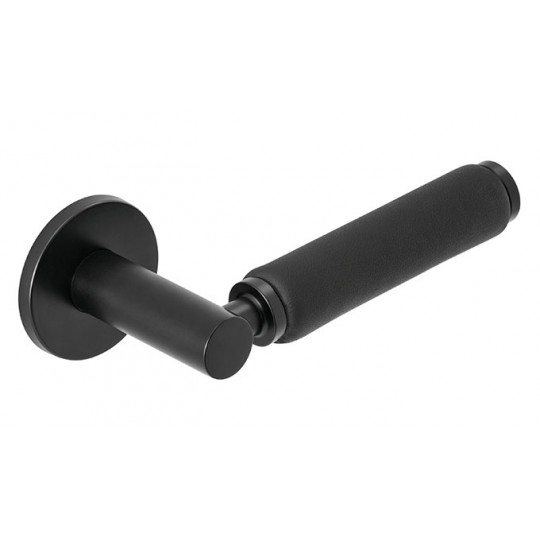 Klamka 4200/202 5S 153 szyld okrągły  5 mm czarny