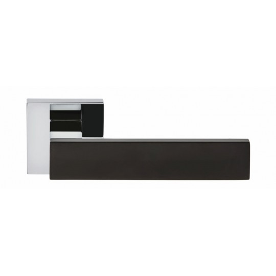 Klamka Alba CR/NM - chrom/ czarny mat Colombo