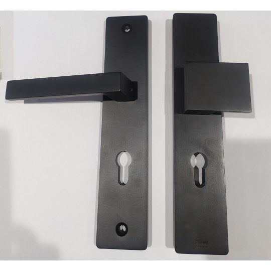 Klamka do drzwi zewnętrznych 3215/2732 TUPAI czarna